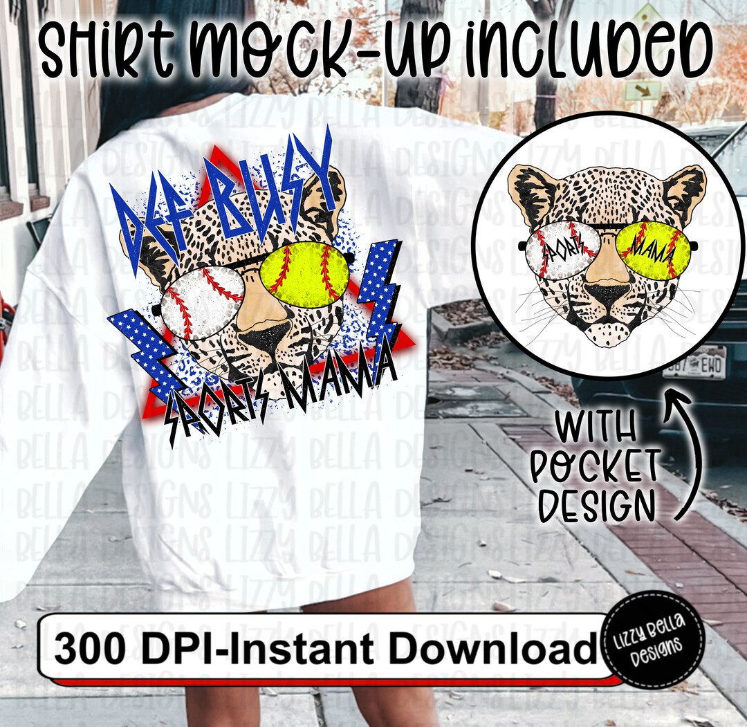 Def Busy Sports Mama PNG, Trendy Png, Digital Download, Baseball Png ...