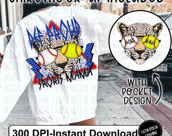 Def Proud Sports Mama PNG, Trendy Png, Digital Download, Baseball Png, Tumbler Design, sublimation, Def Leopard Inspired Png