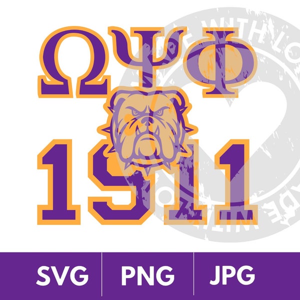 Omega Psi Phi, Que Dog, Clipart, SVG, Cut File, KAP, Cricut,Png, Purple Gold, Divine Nine, d9, Faternity, Greek, 1911, dawg, omega man, boot