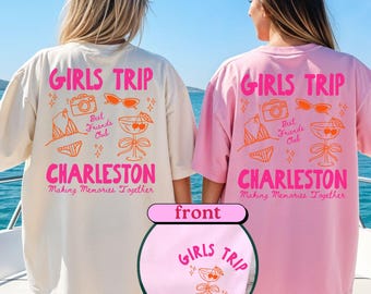 Girls Weekend Shirt, Custom Girls Trip Shirt,Bestie Trip Comfort Colors Shirts and Tank Tops,Best Friend Summer Vacay Tee,Girls Vacation Tee