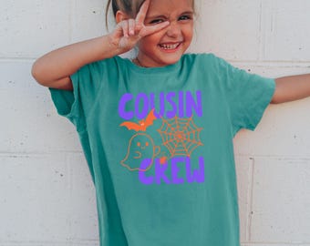 Cousin Crew Halloween Shirts, Fall Cousin Crew Shirts, Matching Pumpkin Patch Shirts, Halloween Cousin Party