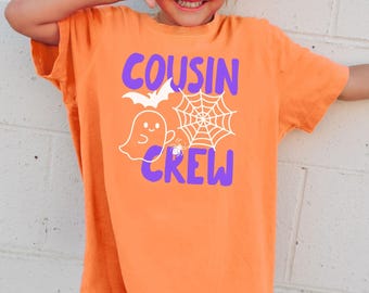 Cousin Crew Halloween Shirts, Fall Cousin Crew Shirts, Matching Pumpkin Patch Shirts, Halloween Cousin Party