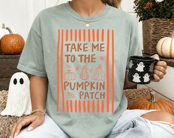 Cozy Season Shirt, Pumpkin Patch Crew Shirt, Pumpkin Season Tees,Kids Toddler Youth Adults Fall Pumpkin Picking Outfit, Fall Aesthetic Shirt