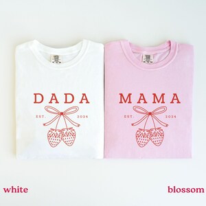 Berry First Birthday Matching Family Shirts Mom Dad Auntie Berry T-shirt Strawberry 1st Birthday Outfit Strawberry Theme 1st Birthday Party
