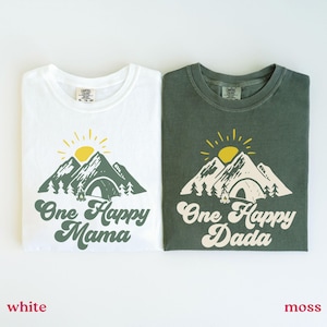 One Happy Camper Shirt Camping 1st Birthday Outfit Camping Vacation Shirt One Happy Camper Matching Family Tees Camp Mommy and Me Shirts