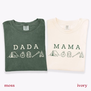 One Happy Camper Shirt Camping 1st Birthday Outfit Camping Vacation Shirt One Happy Camper Matching Family Tees Camp Mommy and Me Shirts
