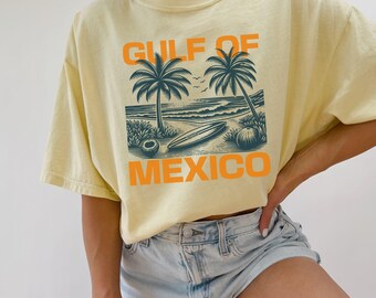 Comfort Colors® Gulf of Mexico Shirt Subtle Anti Trump Shirt Progressive Liberal Gift Tee Historical Gulf of Mexico T-shirt FDT Tshirt