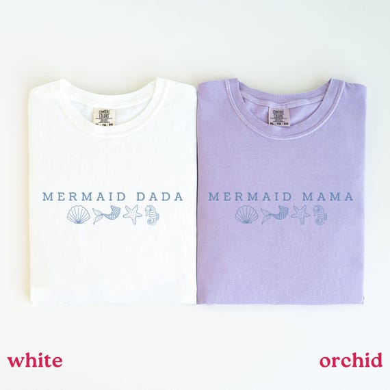 Mermaid Birthday Shirt, Mermaid Shirt, Matching Family 1st Birthday Shirts, Mommy And Me Shirts, Birthday Girl Matching Shirts, Ocean Party