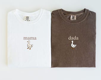 Silly Goose Birthday Shirts For Family Goose Themed First Birthday Party Outfit 1st Goose Birthday Mama Dada Goose Matching Tshirts