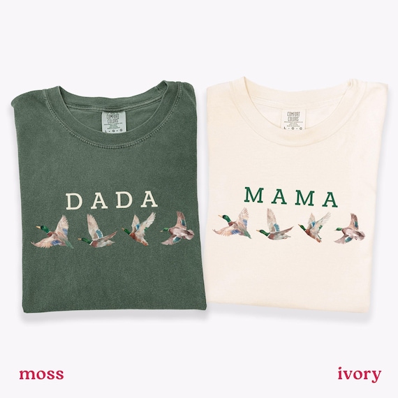One Lucky Duck First Birthday Shirts, Matching Family Mallard Duck Tees, Mommy and Me Duck Outfit, Duck Birthday Shirt, Fall Birthday Themed