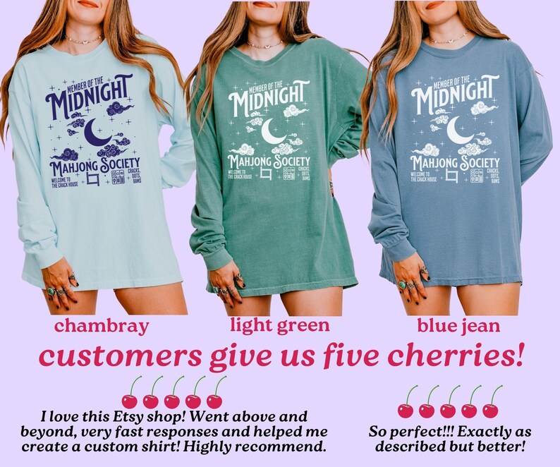 LightShirt-Chambray,DarkShirt-Light Green,DarkShirt-Blue Jean