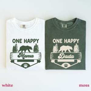 One Happy Camper Shirt Camping 1st Birthday Outfit Camping Vacation Shirt One Happy Camper Matching Family Tees Camp Mommy and Me Shirts