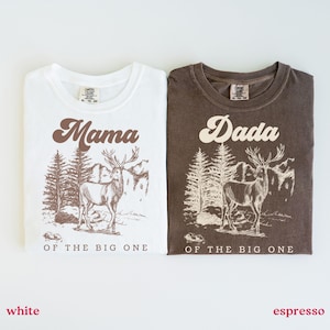 The Big One First Birthday Shirt, Hunting Deer Family Matching Birthday Tshirt, Boys First Birthday Shirt, The Big One 1st Hunting Birthday