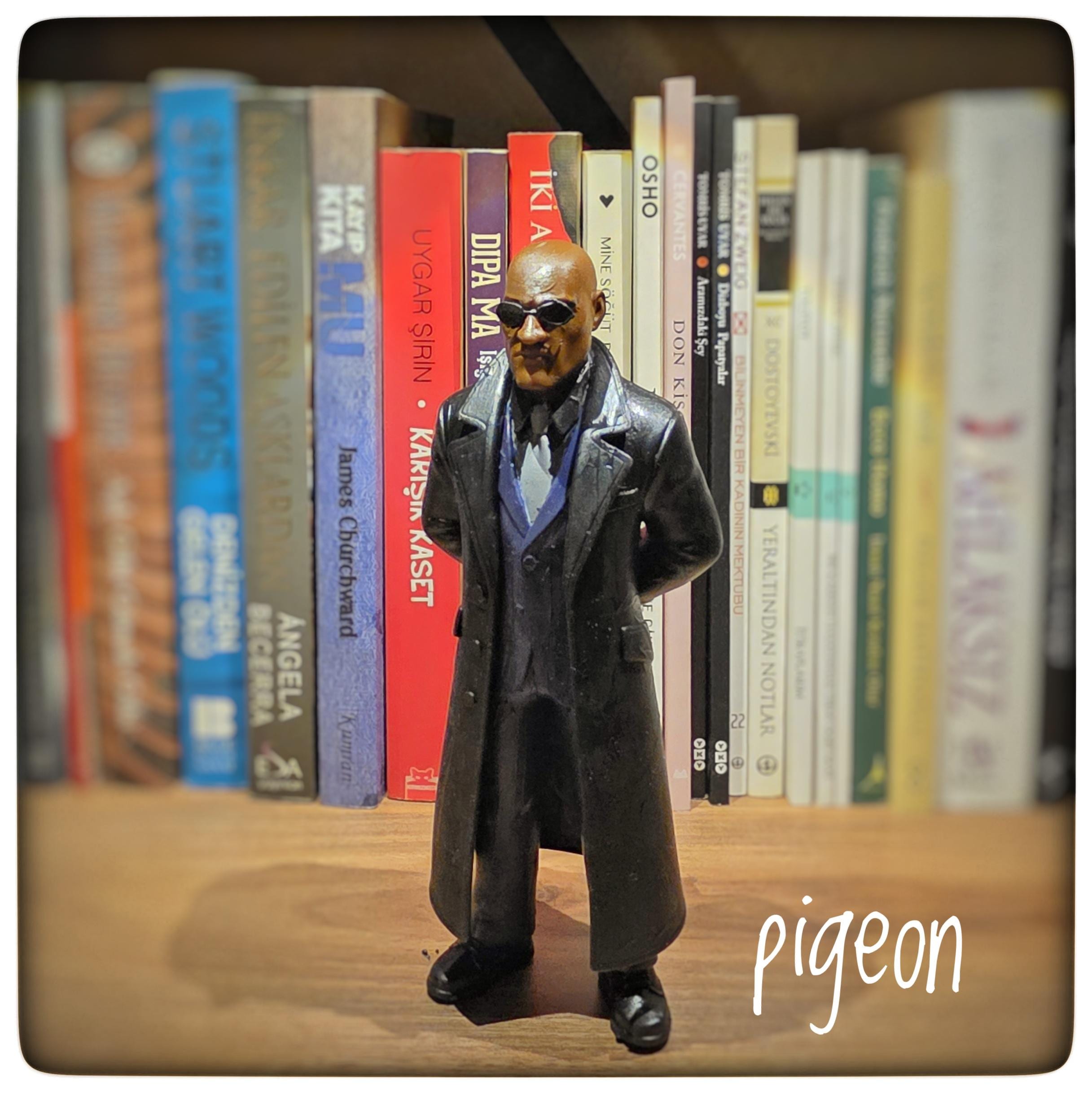 Morpheus Matrix Figure - Etsy