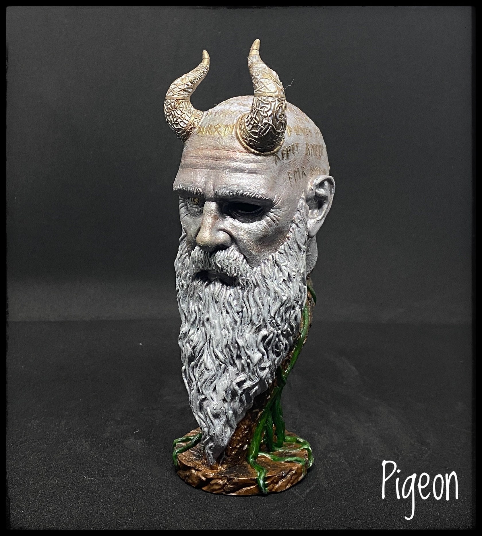 God of War Mimir Bust, Mimir Head Sculpture, Mimir Figure Etsy