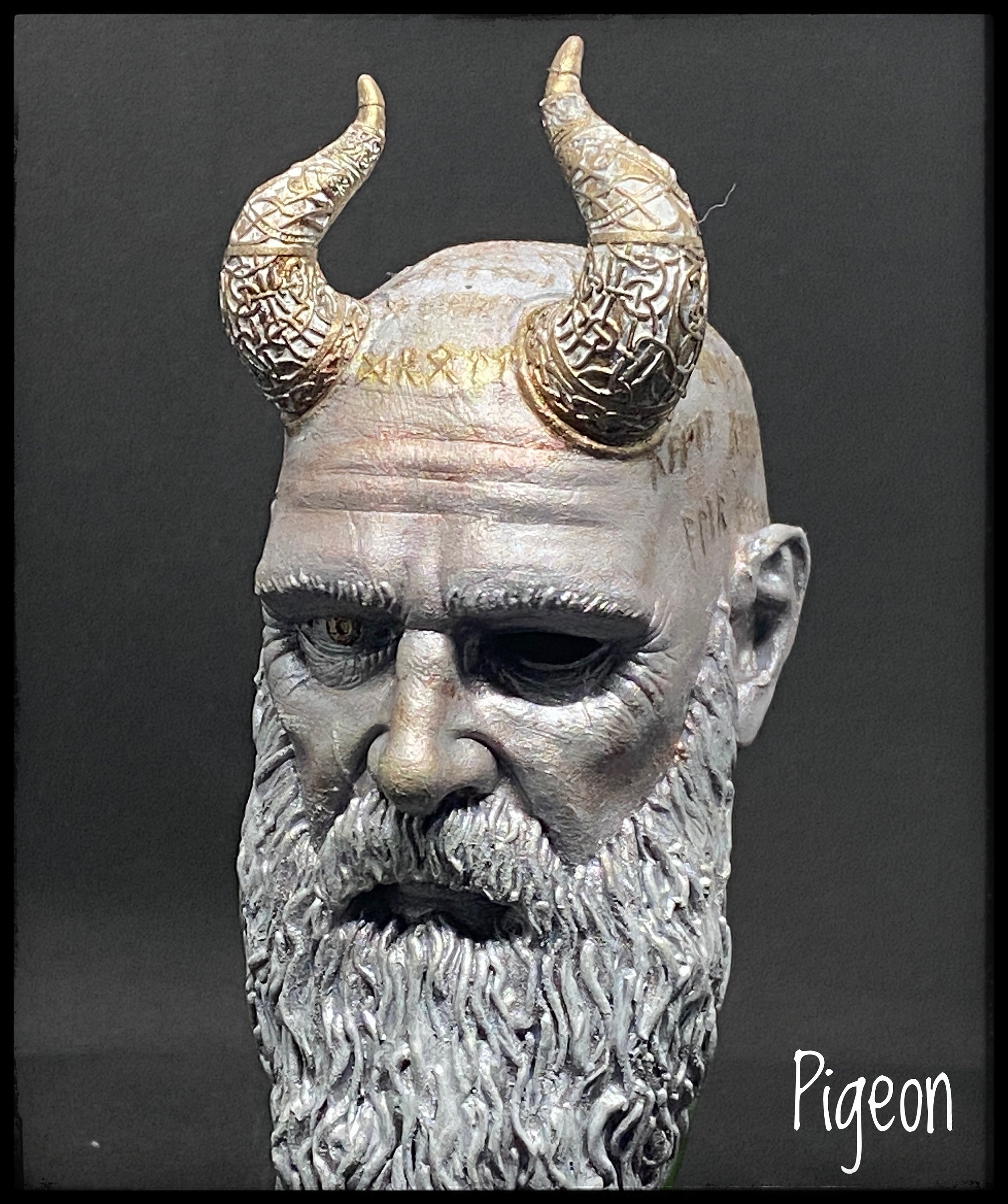 God of War Ragnarök 3D Print & Paint Part 1: Painting Mimir's Head