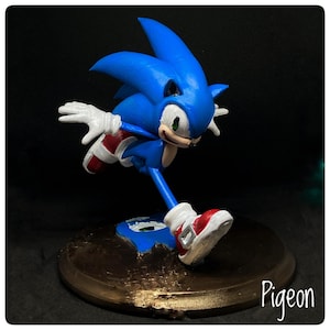 Sonic The Hedgehog Figur, Sonic Skulptur, Sonic Figur, Sonic Büste