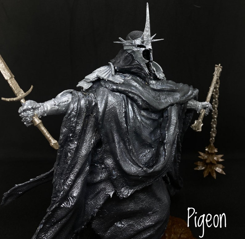 Witch King of Angmar Nazgul Figure, Nine Riders, Black Riders, Lord of ...