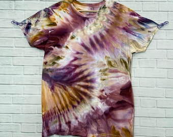 Ice Dyed Tie Dye T-Shirt, Unisex Medium, One of a Kind