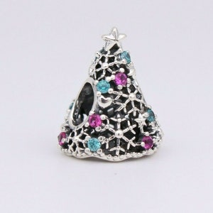 After Holidays Clearence Sparkling Christmas Tree Pandora Charm
