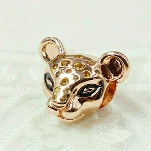 Sparkling Lion Princess Rose Gold Pandora Charm Lion King Thanksgiving Sale