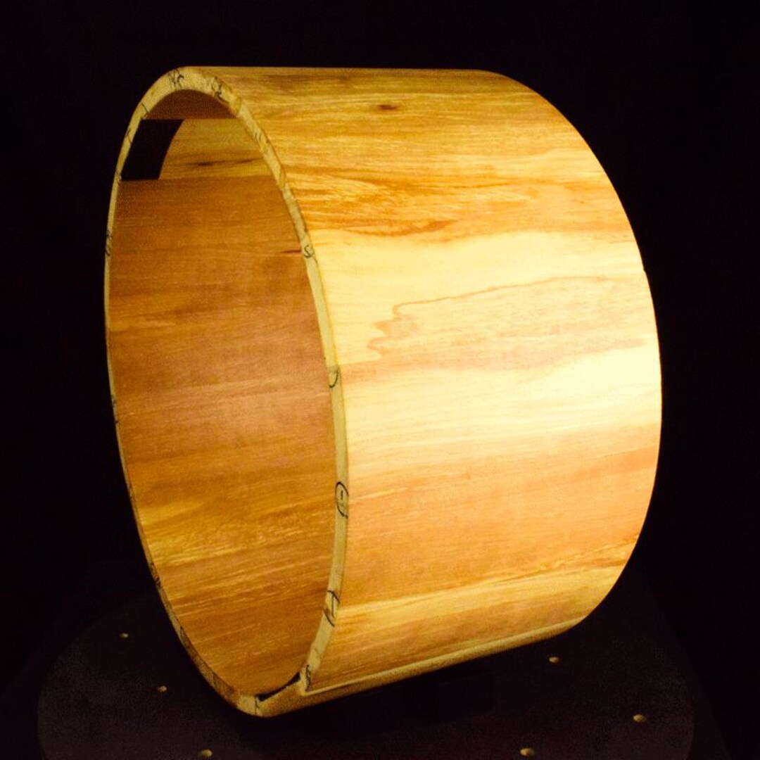 Wooden Shell Instrument Snare Drum Shell Made From Alder Wood Staves - Etsy Canada