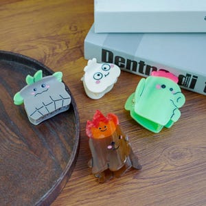 Cute and fun hair claw clip, Small/Medium hair claw, Gift idea