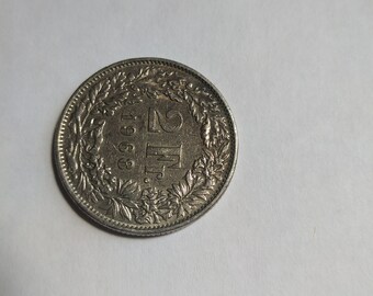 1969 ヘルベティア 2 スイス フラン - Etsy 日本