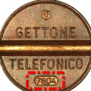 Telephone coin machine from 1978