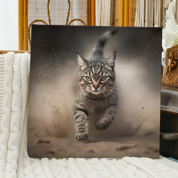 Tabby Cat Photography | Cat Digital Art Print | Cat Photo | Tabby Cat Lover Gift | Domestic Animal Print | Cat Wall Art | Instant Download
