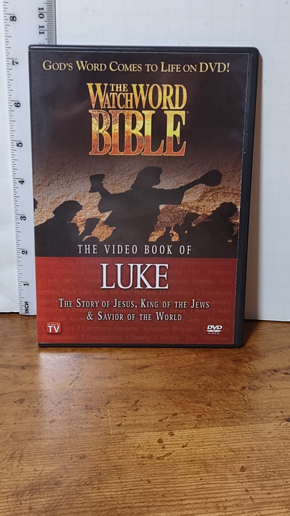 The Watch Word Bible: the Video Book of Luke DVD - Etsy