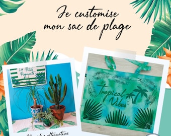 Kit DIY Sac de plage à customiser