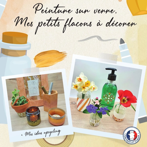 Kit DIY Peinture sur Verre