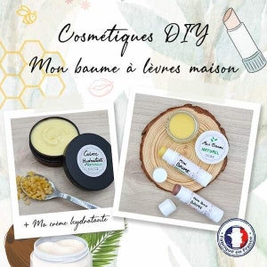 Kit Cosmétiques DIY : Mon baume à lèvres maison image 1