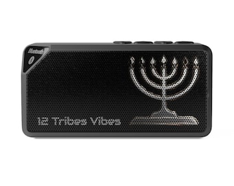 12 Tribes Vibes / Altavoz Bluetooth Menorah / Herencia e identidad