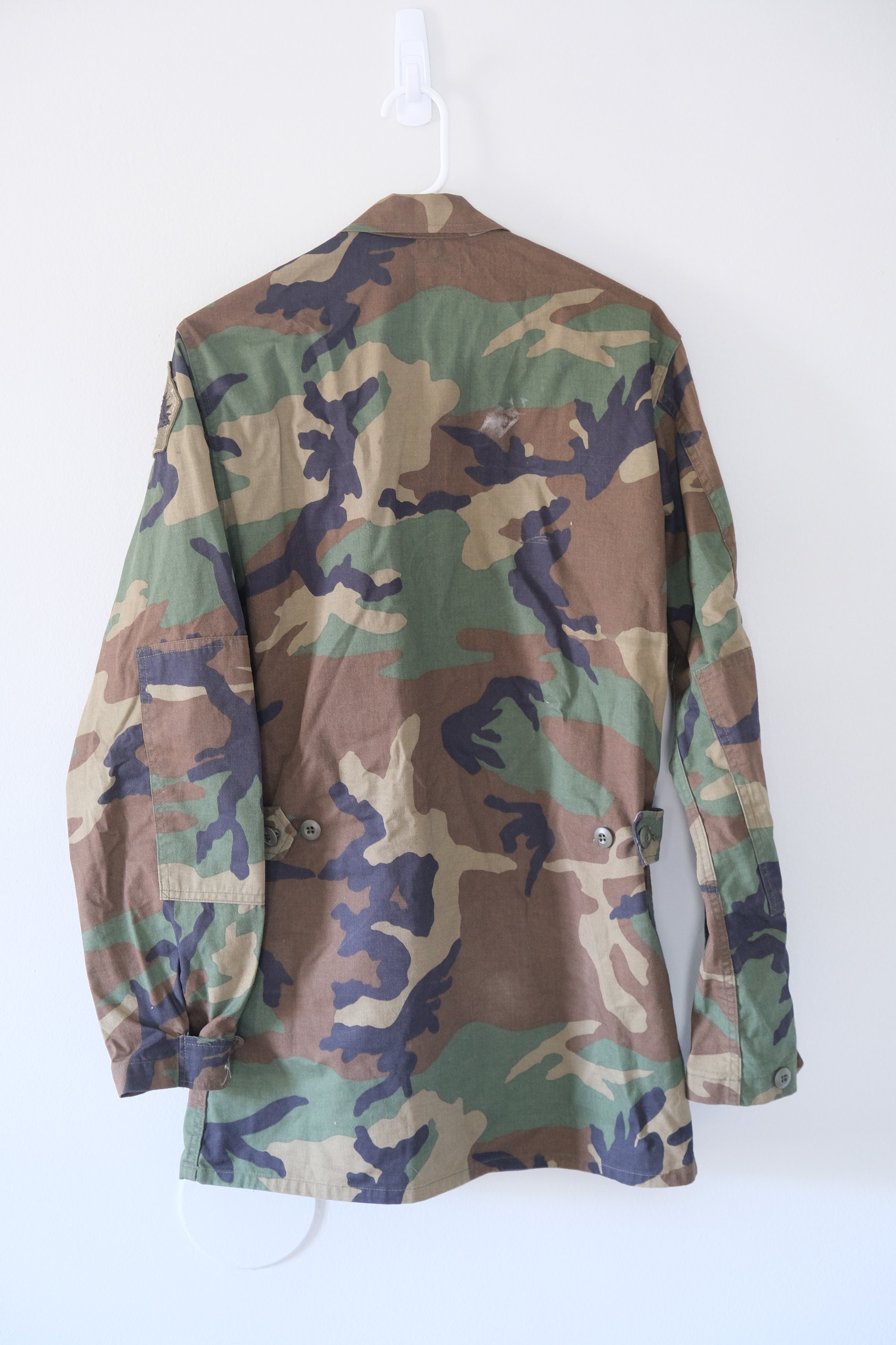 Vintage 1990 M81 Woodland Camo BDU Jacket California Army - Etsy Canada