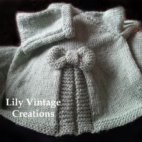 Girl Matinee Jacket Etsy