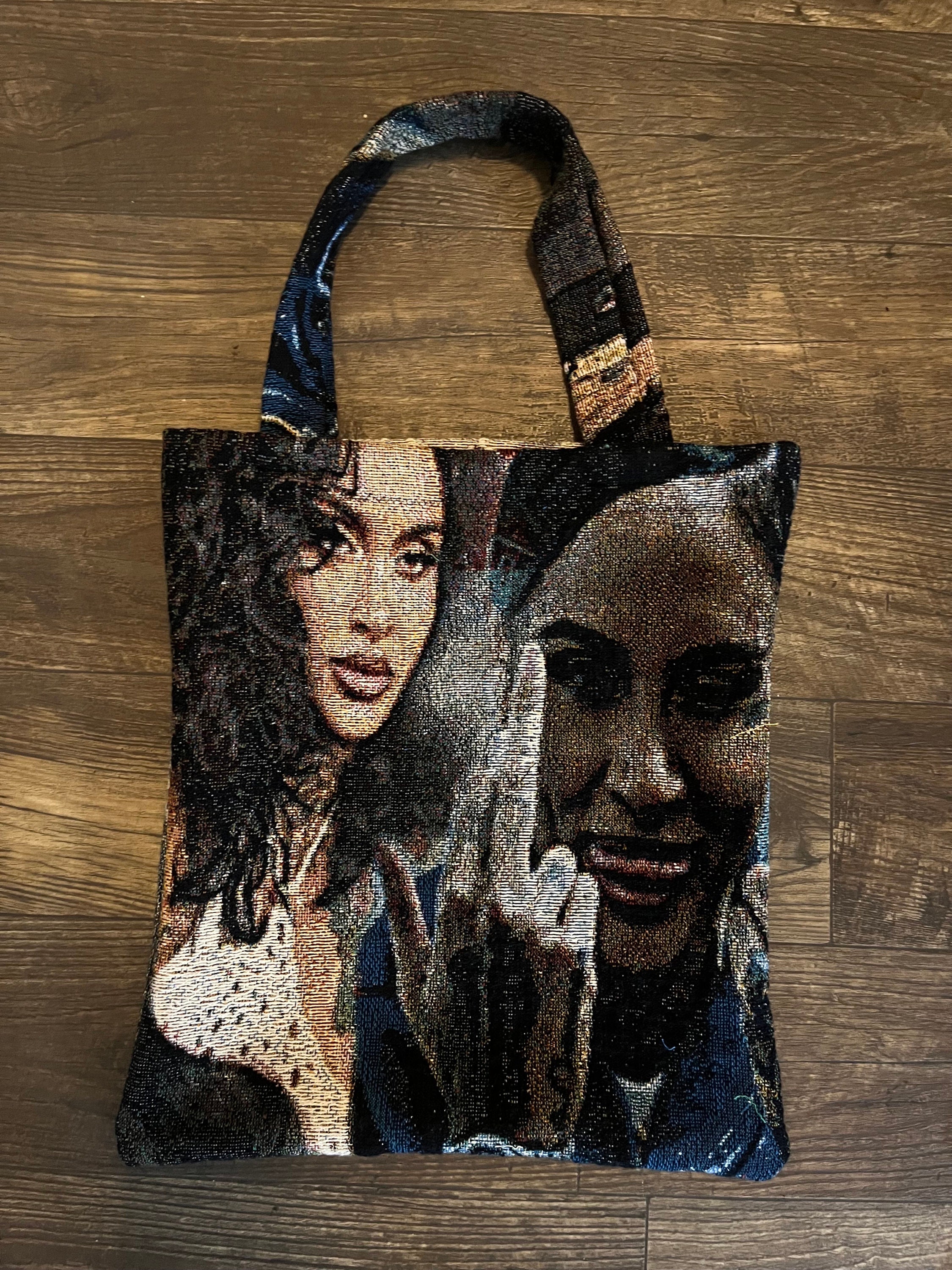 Custom Personalized Tapestry Tote Bag 