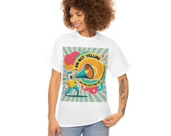 Camiseta con personalidad audaz: camiseta divertida y extrovertida