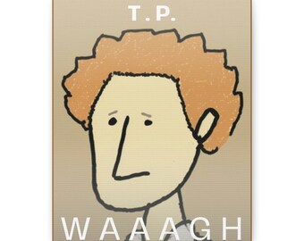 ¡Waaagh! Impresión en lienzo divertida, regalo de broma con mucho humor