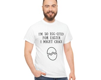 Camiseta de Pascua con huevos, divertida camiseta de broma para papá