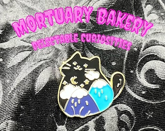 Cat Pin, Cat Lover, Cat Enamel Pin, Black Cat Pin, Black Cat Enamel Pin, Enamel Cat Pin, Enamel Pin Black Cat, Cute Cat Pin
