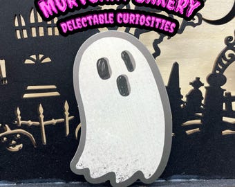 Ghost, Ghost Sticker, Ghost Stickers, Stickers, Halloween, Halloween Sticker, Kawaii Sticker, Kawaii Ghost, Spooky, Spooky Sticker