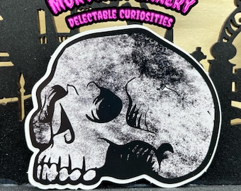 Skull Sticker, Skull, Skeleton Sticker, Skeleton, Halloween Skeleton, Goth Skeleton, Sticker, Halloween Sticker, Art Sticker