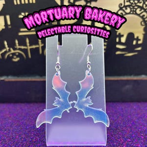 Bat, Bat Earrings, Fun Earrings, Bats, Gothic Earrings, Goth, Halloween Earrings