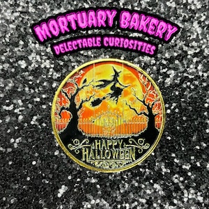 Coin, Challenge Coin, Decision Coin, Collectors Coin, Divination Coin, Coin Tokens, Halloween Coin, Pumpkin Coin, Pumpkin, Trick r Treat