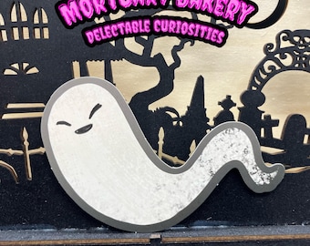 Ghost, Ghost Sticker, Ghost Stickers, Stickers, Halloween, Halloween Sticker, Kawaii Sticker, Kawaii Ghost, Spooky, Spooky Sticker