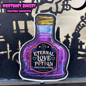 Love, Potion, Love Potion, Potion Sticker, Love Stickers, Potion Bottles, Potion Bottle, Sticker, Halloween Potion, Love Potion Sticker