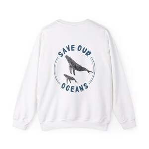 Speichern Sie unsere Oceans Buckelwal Sweatshirt