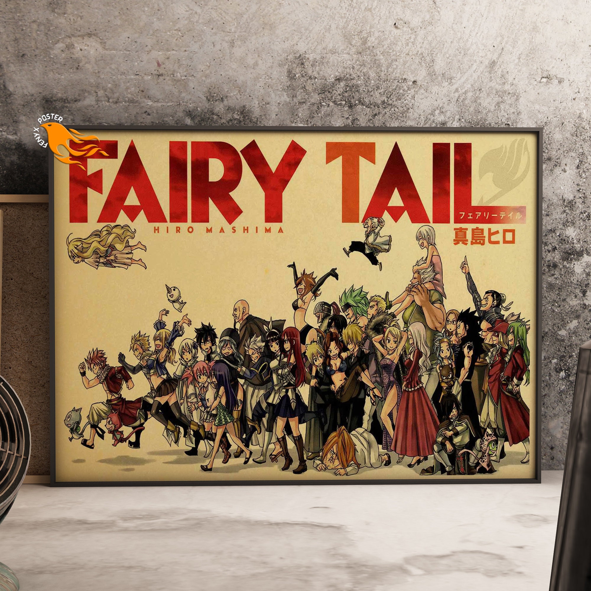 Poster Fairy Tail - Group | Wall Art, Gifts & Merchandise 